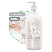 Мыло-крем жидкое 1 л GRASS MILANA "Жемчужное", дозатор, 126201 за 225 ₽. Мыло жидкое.  Доставка по РФ. Без переплат!