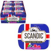 Драже освежающие SCANDIC без сахара со вкусом "Лесные ягоды", 14 г, 4603738769230 за 76 ₽. Леденцы, карамель и драже.  Доставка по РФ. Без переплат!