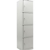 Шкаф металлический офисный ПРАКТИК "AM-1845/4", 1830х472х458 мм 4 отделения, 29 кг, разборный за 23&nbsp;923 ₽. Шкафы для документов.  Доставка по РФ. Без переплат!
