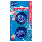 Таблетки чистящие для унитаза 2 шт. х 50 г LIAARA (Лиара) "Морская свежесть", 00000270 за 92 ₽. Освежители для туалета.  Доставка по РФ. Без переплат!