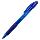 Ручка шариковая автоматическая с грипом BRAUBERG "OFFICE STYLE", СИНЯЯ, пишущий узел 0,7 мм, линия письма 0,35 мм, 144493 за 36 ₽. Ручки шариковые автоматические.  Доставка по РФ. Без переплат!