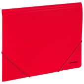 Папка на резинках А4 BRAUBERG UNIVERSAL, красная, до 300 листов, 0,5 мм, 273039 за 79 ₽. Папки на резинках пластиковые.  Доставка по РФ. Без переплат!