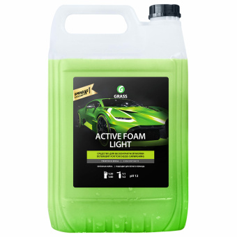Автошампунь с активной пеной 22 кг, GRASS ACTIVE FOAM LIGHT, легкосмываемый, концентрат, 110495 за 4 699 ₽. Средства для минимоек. Доставка по России. Без переплат!