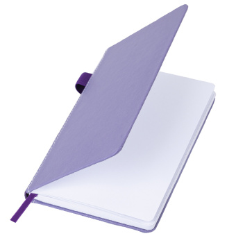 Блокнот А5 135x212 мм BRAUBERG "Edge", под кожу, резинка, держатель, 80 л., клетка, сиреневый, 117150 за 249 ₽. Бизнес-блокноты и бизнес-тетради. Доставка по России. Без переплат!