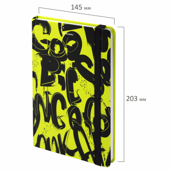 Блокнот с резинкой в клетку 96 л., А5, 145х203 мм, твердая обложка, BRAUBERG, "Calligraphy", 113721 за 161 ₽. Блокноты в книжном переплете. Доставка по России. Без переплат!