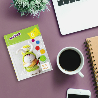 Блокнот МАЛЫЙ ФОРМАТ 110х147 мм, А6, 80 л., твердый, клетка, ЮНЛАНДИЯ, "Умный кролик", 111620 за 98 ₽. Блокноты в книжном переплете. Доставка по России. Без переплат!