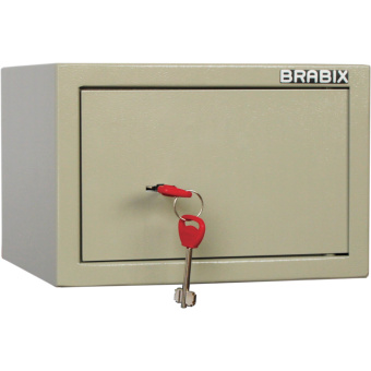 Сейф мебельный BRABIX "D-18m", 180х270х236 мм, 5 кг, ключевой замок, крепление к стене, 291161 за 5&nbsp;055 ₽. Сейфы мебельные, офисные. Доставка по России. Без переплат!