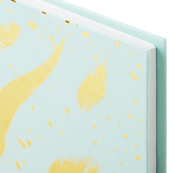 Блокнот А5 134х206 мм, 80 л., твердый, клетка, тиснение фольгой, STAFF, "Пёрышки", 111610 за 130 ₽. Блокноты в книжном переплете. Доставка по России. Без переплат!