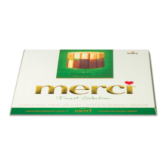 Конфеты MERCI ассорти из шоколада с миндалем, 250 г, ГЕРМАНИЯ, 014457-20 за 567 ₽. Конфеты в коробках. Доставка по России. Без переплат!