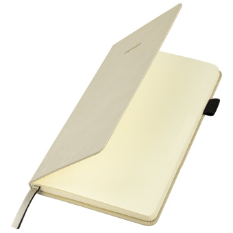 Блокнот А5 138x213 мм, BRAUBERG "Velvet", резинка, держатель, 80 л., клетка, бежевый, 116240 за 353 ₽. Бизнес-блокноты и бизнес-тетради. Доставка по России. Без переплат!