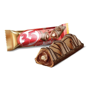 Конфеты вафельные "35" со вкусом шоколада, гофрокороб 1,5 кг за 1 066 ₽. Конфеты фасованные. Доставка по России. Без переплат!