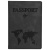 Обложка для паспорта "Passport Map", мягкая экокожа, графитовая, STAFF, 238875 за 110 ₽. Обложки для паспорта. Доставка по России. Без переплат!