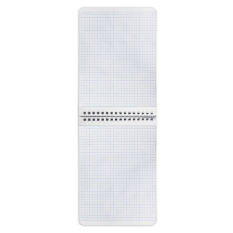 Блокнот А5 146х205 мм, 60 л., гребень, перфорация на отрыв, лакированный, BRAUBERG, Зеленый, 111272 за 63 ₽. Блокноты. Доставка по России. Без переплат!