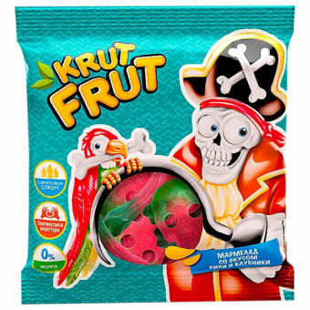 Мармелад жевательный в форме черепов и костей, 70 г, KRUTFRUT,, РВМ570 за 49 ₽. Зефир, мармелад, пастила, шербет, нуга. Доставка по России. Без переплат!