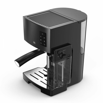 Кофеварка рожковая BQ (БИ-КЬЮ) CM9002, 1450 Вт, объем 1,4 л, 19 бар, автоматический капучинатор, черная, 86200350 за 18&nbsp;228 ₽. Кофеварки рожковые. Доставка по России. Без переплат!