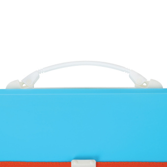 Папка-портфель пластиковая BRAUBERG "JOY", А4 (330х245х35 мм), 13 отделений, с окантовкой, бирюзовая, 227976 за 396 ₽. Портфели пластиковые. Доставка по России. Без переплат!