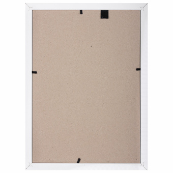 Рамка 21х30 см небьющаяся, багет 17 мм МДФ под дерево, STAFF "Carven", белая, 391320 за 216 ₽. Рамки для дипломов, сертификатов, грамот, фотографий. Доставка по России. Без переплат!