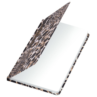 Блокнот с резинкой в клетку 96 л., А5, 145х203 мм, твердая обложка, BRAUBERG," Leopard", 115535 за 240 ₽. Блокноты в книжном переплете. Доставка по России. Без переплат!