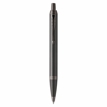 Ручка шариковая PARKER "IM Professionals Monochrome Titanium", корпус темно-серый, сталь, синяя, 2172961 за 4&nbsp;240 ₽. Ручки шариковые подарочные. Доставка по России. Без переплат!