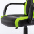 Кресло компьютерное BRABIX "Stripe GM-202", экокожа, черное/зеленое, 532511 за 8 968 ₽. Кресла игровые. Доставка по России. Без переплат!