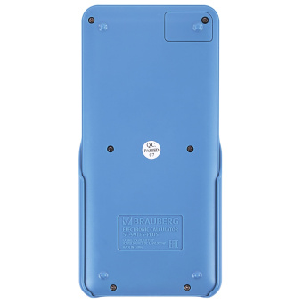 Калькулятор инженерный BRAUBERG SC-991ES-PLUS-BU (164х80 мм), 552 функции, 10+2 разряда, ГОЛУБОЙ, 272653 за 1 290 ₽. Калькуляторы инженерные. Доставка по России. Без переплат!