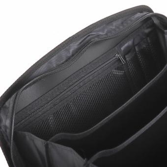 Папка-портфель пластиковая BRAUBERG А4+ (375х305х60 мм), 4 отделения, 2 кармана, на молнии, черный, 225169 за 2 310 ₽. Портфели пластиковые. Доставка по России. Без переплат!
