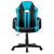 Кресло компьютерное BRABIX "Stripe GM-202", экокожа, черное/голубое, 532509 за 7&nbsp;197 ₽. Кресла игровые. Доставка по России. Без переплат!