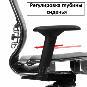 Кресло офисное МЕТТА "К-27" пластик, ткань, сиденье и спинка мягкие, черное за 18&nbsp;562 ₽. Кресла SAMURAI. Доставка по России. Без переплат!