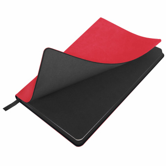 Блокнот А5 (148x218 мм), BRAUBERG "Metropolis Mix", под кожу, 80 л., клетка, красный, 111039 за 427 ₽. Бизнес-блокноты и бизнес-тетради. Доставка по России. Без переплат!