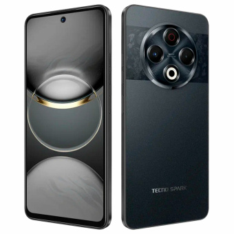 Смартфон TECNO SPARK 30, 2 SIM, 6,78", 4G, 64/13 Мп, 8/128, чёрный, пластик, TCN-KL6.8.128.BK, TCNKL6.8.128.BK за 21 693 ₽. Смартфоны. Доставка по России. Без переплат!