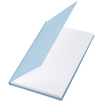 Блокнот А5 134х206 мм, 80 л., твёрдый, клетка, BRAUBERG "Minimal", голубой, 116442 за 163 ₽. Блокноты. Доставка по России. Без переплат!