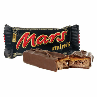 Батончики шоколадные мини MARS "Minis" с нугой и карамелью в молочном шоколаде, 182 г, 2261 за 313 ₽. Шоколад. Доставка по России. Без переплат!