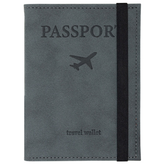Обложка для паспорта с карманами и резинкой, мягкая экокожа, "PASSPORT", серая, BRAUBERG, 238203 за 472 ₽. Обложки для паспорта. Доставка по России. Без переплат!