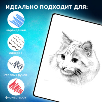 Скетчбук, белая бумага 140 г/м2, 130х210 мм, 80 л., софт-тач, резинка, BRAUBERG ART CLASSIC, "Секрет", 117777 за 329 ₽. Альбомы, скетчбуки и бумага для графики и эскизов. Доставка по России. Без переплат!