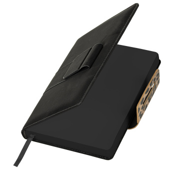 Ежедневник недатированный А5 138х213 мм, BRAUBERG "Safari", под кожу, магнит, 160 л., Leopard, черный, 116592 за 557 ₽. Ежедневники с покрытием "под кожу и ткань". Доставка по России. Без переплат!