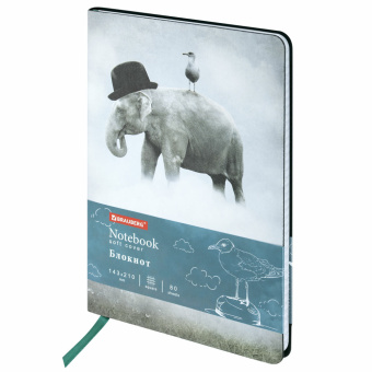 Блокнот А5 (143x210 мм), BRAUBERG VISTA "Spirit", под кожу, гибкий, 80 л., 112084 за 203 ₽. Бизнес-блокноты и бизнес-тетради. Доставка по России. Без переплат!