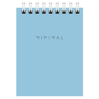 Блокнот МАЛЫЙ ФОРМАТ А7 75х105 мм, 40 л., гребень, картон, клетка, BRAUBERG "Minimal Pastel", 116431 за 16 ₽. Блокноты. Доставка по России. Без переплат!