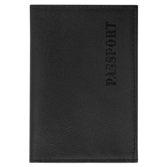 Обложка для паспорта натуральная кожа галант, "PASSPORT", черная, BRAUBERG, 237179 за 322 ₽. Обложки для паспорта. Доставка по России. Без переплат!