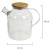 Чайник заварочный 1500 мл "Бочонок", жаропрочное стекло, спиральное сито, DASWERK (ДАСВЕРК), 608645 за 665 ₽. Заварники. Доставка по России. Без переплат!