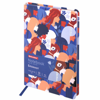 Блокнот А5 (143x210 мм), BRAUBERG VISTA "Beauties", под кожу, твердый, срез фольга, 80 л., 112065 за 222 ₽. Бизнес-блокноты и бизнес-тетради. Доставка по России. Без переплат!