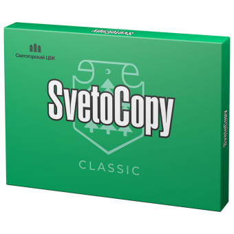 Бумага офисная БОЛЬШОГО ФОРМАТА (297х420), А3, 80 г/м2, 500 л., марка С, SVETOCOPY CLASSIC, 146% (CIE) за 1 050 ₽. Бумага белая марок А, В, С. Доставка по России. Без переплат!