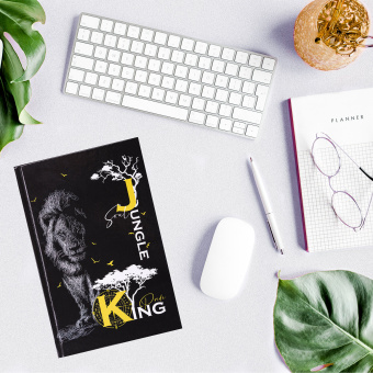 Блокнот А5 (134х206 мм), 80 л., твёрдый, клетка, STAFF, "Lion", 114412 за 103 ₽. Блокноты в книжном переплете. Доставка по России. Без переплат!