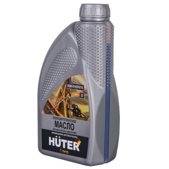Полусинтетическое масло HUTER 2T, для 2-х тактных двигателей, 1 л, 73/8/3/2 за 494 ₽. Масла и смазки. Доставка по России. Без переплат!