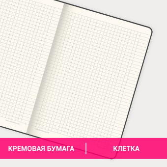 Блокнот А5 (148х218 мм), BRAUBERG "Income", 128 л., гладкий кожзаменитель, клетка, черный, 125208 за 573 ₽. Бизнес-блокноты и бизнес-тетради. Доставка по России. Без переплат!