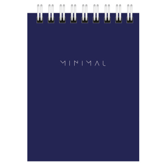 Блокнот МАЛЫЙ ФОРМАТ А7 75х105 мм, 40 л., гребень, картон, клетка, BRAUBERG "Minimal Classic", 116430 за 16 ₽. Блокноты. Доставка по России. Без переплат!