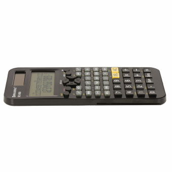 Калькулятор инженерный BRAUBERG SC-850 (163х82 мм), 240 функций, 10+2 разрядов, двойное питание, ЧЕРНЫЙ, 250525 за 1 224 ₽. Калькуляторы инженерные. Доставка по России. Без переплат!