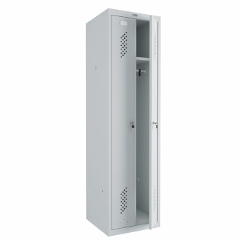 Шкаф металлический для одежды BRABIX "LK 21-50", 2 секции, 1830х500х500 мм, 29 кг, 291379 за 13&nbsp;963 ₽. Шкафы для одежды. Доставка по России. Без переплат!