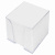 Блок для записей STAFF в подставке прозрачной, куб 9х9х9 см, белый, белизна 90-92%, 129201 за 166 ₽. Блоки для записей в подставке. Доставка по России. Без переплат!