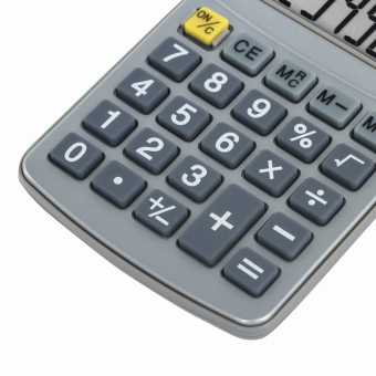 Калькулятор карманный металлический STAFF STF-1008 (103х62 мм), 8 разрядов, двойное питание, 250115 за 361 ₽. Калькуляторы карманные. Доставка по России. Без переплат!