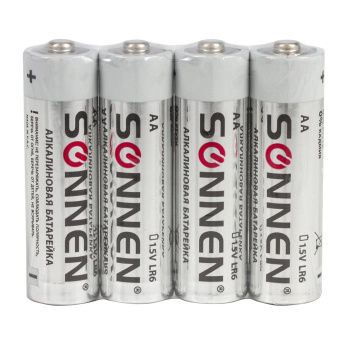Батарейки КОМПЛЕКТ 30 (20+10) шт., SONNEN Alkaline, AA+ААА (LR6+LR03), в коробке, 455097 за 672 ₽. Батарейки. Доставка по России. Без переплат!